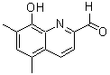 CAS 登录号：6563-24-2， 8-羟基-5,7-二甲基-2-喹啉甲醛