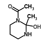 CAS 登录号：65639-39-6， 1-(2-羟基-2-甲基四氢-1(2H)-嘧啶基)乙酮