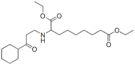 CAS 登录号：65706-08-3， 2-[(3-环己基-3-氧代丙基)氨基]壬二酸二乙酯