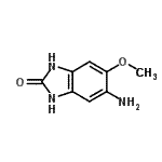 CAS#: 65740-56-9, 5-Amino-6-methoxy-1,3-dihydro-2H-benzimidazol-2-one