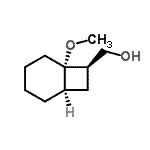CAS 登录号：657428-87-0， [(1R,6S,7R)-6-甲氧基双环[4.2.0]辛-7-基]甲醇