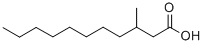 CAS 登录号：65781-38-6， 3-甲基十一烷酸