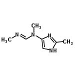CAS#: 658057-77-3, N,N'-Dimethyl-N-(2-methyl-1H-imidazol-4-yl)imidoformamide
