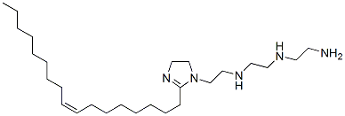 CAS 登录号：65817-50-7， (Z)-N-(2-氨基乙基)-N'-[2-[2-(8-十七碳烯基)-4,5-二氢-1H-咪唑-1-基]乙基]乙二胺