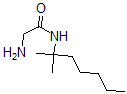 CAS 登录号：65822-42-6， 2-氨基-N-(1,1-二甲基己基)乙酰胺