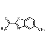 CAS#: 65840-55-3, 1-(5-Methyl-1,3-benzothiazol-2-yl)ethanone