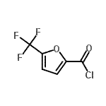 CAS 登录号：65865-25-0， 5-(三氟甲基)-2-糠酰氯