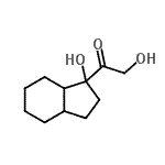 CAS#: 658698-21-6, 2-Hydroxy-1-(1-hydroxyoctahydro-1H-inden-1-yl)ethanone