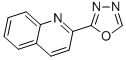 CAS 登录号：65944-12-9， 2-(1,3,4-恶二唑-2-基)喹啉