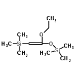 CAS 登录号：65946-56-7， {2-乙氧基-2-[(三甲基硅烷基)氧基]乙烯基}(三甲基)硅烷