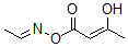CAS 登录号：660408-90-2， (1E)-乙醛 O-[(2Z)-3-羟基-1-氧代-2-丁烯基]肟