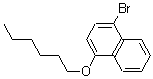 CAS 登录号：66052-08-2， 1-溴-4-(己氧基)-萘