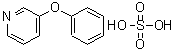CAS#: 66066-84-0, 3-Phenoxypyridine sulfate (1:1)