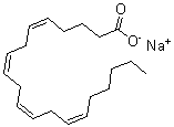 CAS#: 6610-25-9, (5Z,8Z,11Z,14Z)-5,8,11,14-Eicosatetraenoicacid Sodium Salt (1:1)