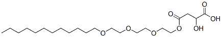 CAS#: 66104-67-4, 2-[2-[2-(Dodecyloxy)Ethoxy]Ethoxy]Ethyl Hydrogen Maleate