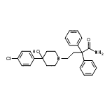 CAS#: 66164-06-5, 4-[4-(4-Chlorophenyl)-4-hydroxy-1-piperidinyl]-2,2-diphenylbutanamide