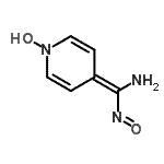 CAS#: 66168-50-1, 4-[Amino(nitroso)methylene]-1(4H)-pyridinol