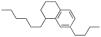 CAS#: 66205-02-5, 1,2,3,4-Tetrahydro-7-Butyl-1-Hexylnaphthalene