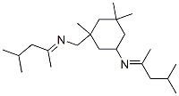 CAS 登录号：66230-21-5， N-(1,3-二甲基丁亚基)-5-[(1,3-二甲基丁亚基)氨基]-1,3,3-三甲基环己烷甲胺