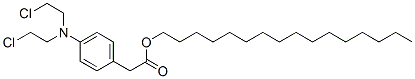 CAS#: 66232-29-9, Hexadecyl 2-[4-[Bis(2-Chloroethyl)Amino]Phenyl]Acetate