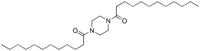 CAS 登录号：6626-83-1， 1,4-二(1-氧代十二烷基)哌嗪