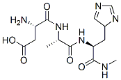 CAS 登录号：66277-14-3， 天冬氨酰-丙氨酰-组氨酸-N-甲基酰胺