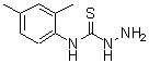 CAS 登录号：66298-09-7， N-(2,4-二甲基苯基)肼基硫代甲酰胺