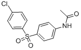 CAS 登录号：6630-10-0， N-[4-(4-氯-苯磺酰基)-苯基]-乙酰胺