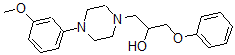 CAS 登录号：66307-55-9， alpha-(苯氧基甲基)-4-(3-甲氧基苯基)-1-哌嗪乙醇
