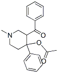 CAS#: 6636-24-4, (3-Benzoyl-1-Methyl-4-Phenyl-4-Piperidyl) Acetate