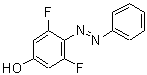 CAS 登录号：663602-53-7， 3,5-二氟-4-[(E)-苯基偶氮]苯酚