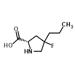 CAS#: 663614-81-1, 4-Fluoro-4-propyl-L-proline
