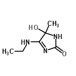 CAS#: 663621-41-8, 4-(Ethylamino)-5-hydroxy-5-methyl-1,5-dihydro-2H-imidazol-2-one