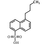 CAS 登录号：66375-38-0， 5-丁基-1-萘磺酸