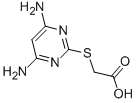CAS 登录号：6638-40-0， (4,6-二氨基-嘧啶-2-基巯基)-乙酸