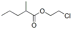 CAS 登录号：6639-13-0， 2-氯乙基 2-甲基戊酸酯
