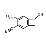 CAS#: 663941-25-1, 7-Hydroxy-4-methylbicyclo[4.2.0]octa-1,3,5-triene-3-carbonitrile