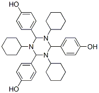 CAS 登录号：6640-88-6， 4-[1,3,5-三环己基-4,6-二(4-羟基苯基)-1,3,5-三嗪烷-2-基]苯酚