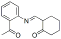 CAS 登录号：6641-87-8， 2-[(2-乙酰基苯基)亚氨基甲基]环己烷-1-酮