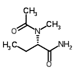 CAS#: 664304-78-3, (2S)-2-[Acetyl(methyl)amino]butanamide