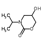 CAS#: 66434-73-9, 5-Hydroxy-3-isopropyl-1,3-oxazinan-2-one