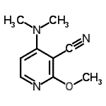 CAS#: 664347-35-7, 4-(Dimethylamino)-2-methoxynicotinonitrile