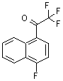 CAS#: 664364-14-1, 2,2,2-Trifluoro-1-(4-fluoro-1-naphthyl)ethanone