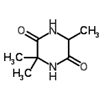 CAS#: 66449-54-5, 3,3,6-Trimethyl-2,5-piperazinedione