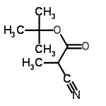 CAS#: 66476-82-2, 2-Methyl-2-propanyl 2-cyanopropanoate