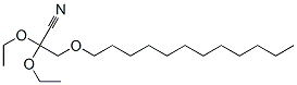 CAS 登录号：66487-26-1， 3-十二烷氧基-2,2-二乙氧基-丙腈