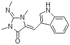 CAS#: 66492-97-5, (5Z)-5-(1H-Indol-3-ylmethylidene)-1,3-dimethyl-2-methyliminoimidazolidin-4-one