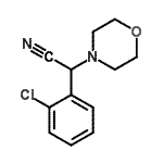 CAS#: 66549-12-0, (2-Chlorophenyl)(4-morpholinyl)acetonitrile