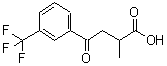 CAS#: 66549-17-5, alpha-Methyl-gamma-Oxo-3-(Trifluoromethyl)-Benzenebutanoic Acid