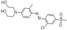 CAS#: 6659-76-3, 2,2'-[[4-[[2-Chloro-4-(Methylsulfonyl)Phenyl]Azo]-3-Methylphenyl]Imino]Bisethanol